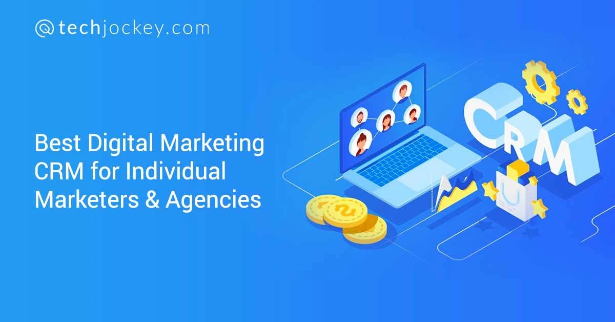 CRM in Digital Marketing PowerPoint and Google Slides Template - PPT Slides