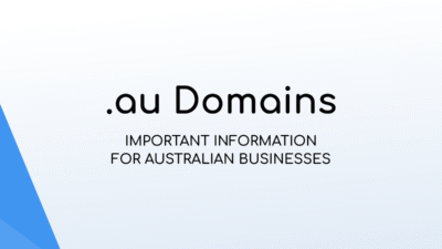 Domain Registration Australia Yang Mudah Dan Cepat