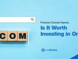 domain premium untuk meningkatkan nilai website Anda
